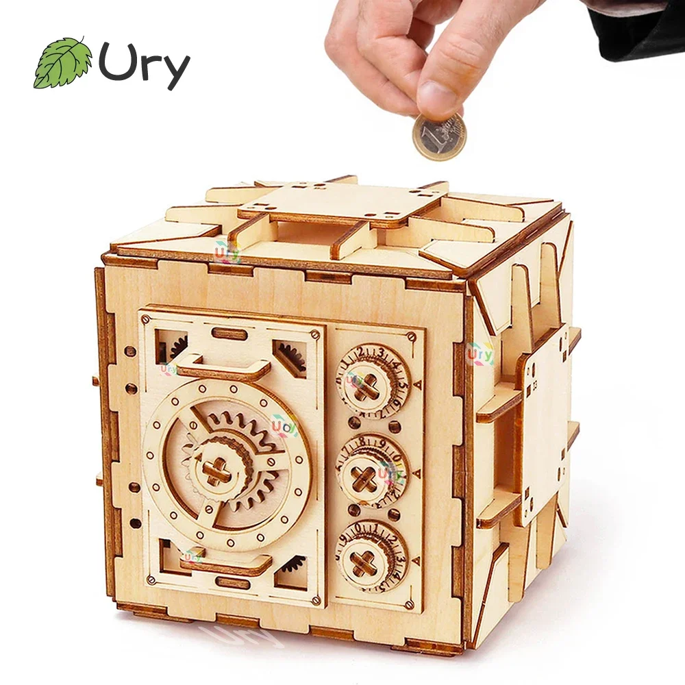 Woodworking Women - URY – Puzzle 3D en bois