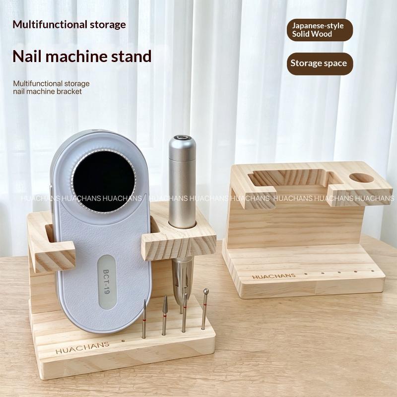 Woodworking Nails - Support portable en bois pour embouts