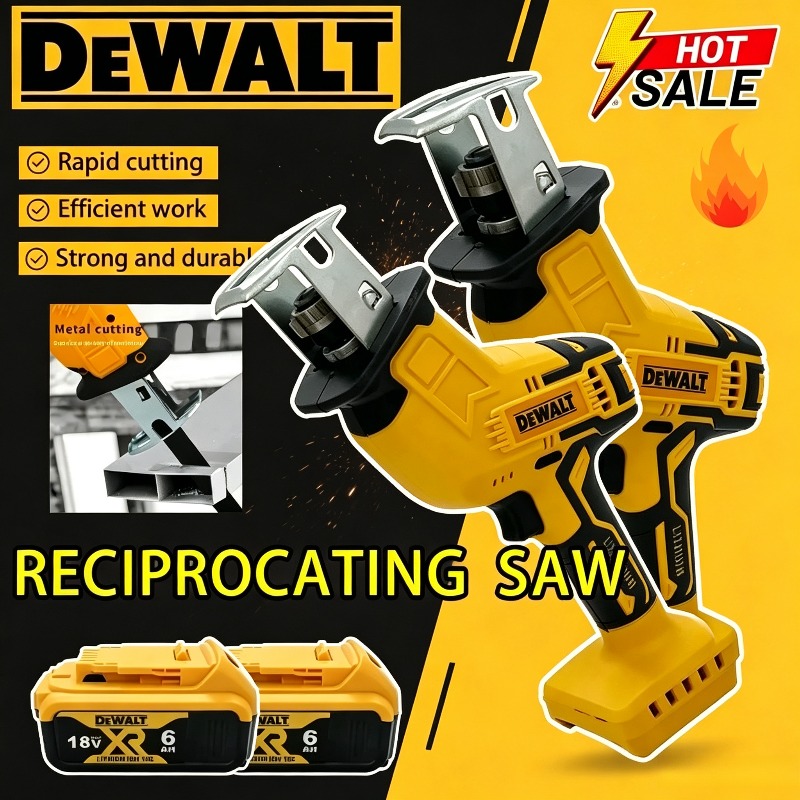 Woodworking Equipment - Scie Électrique Dewalt 2800RPM, Scie Sabre