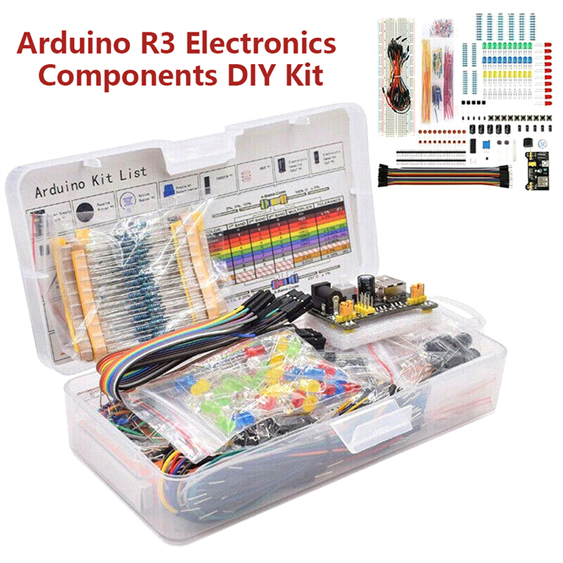 Woodworking Kits For Beginners - Composants électroniques, condensateur électrolytique, résistance, LED,
