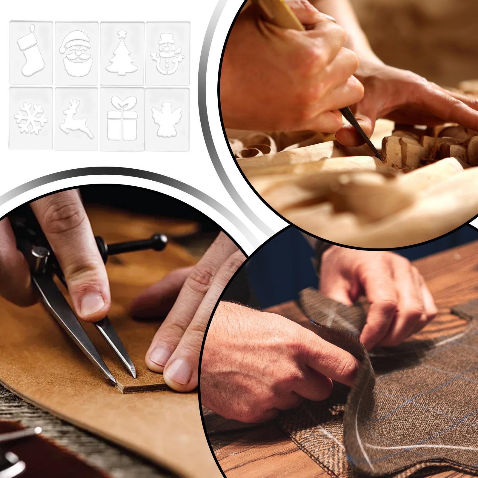 Woodworking Women - Pochoir de noël, pochoirs portables pour