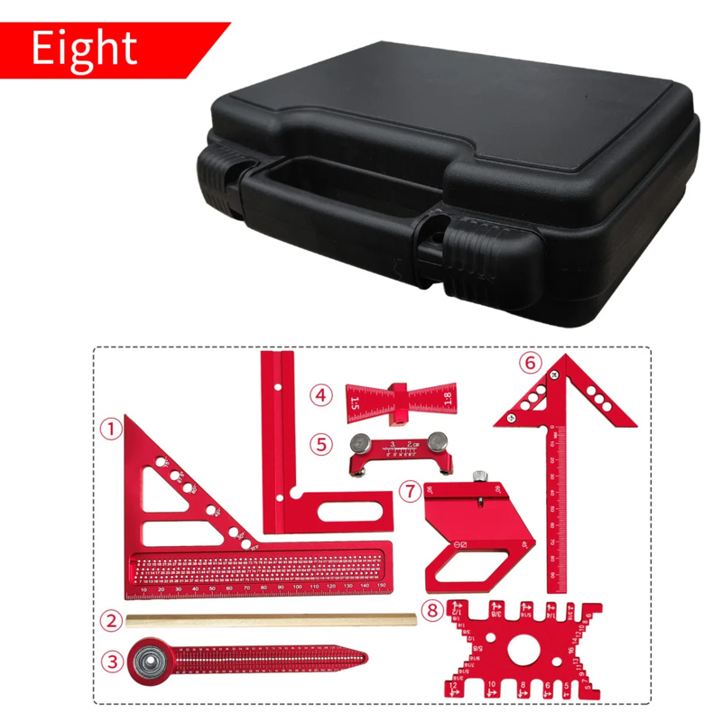 Woodworking Kit - Kit carré en aluminium pour le