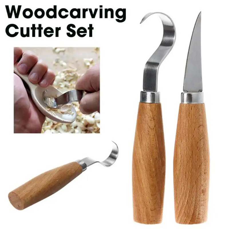 Woodworking Knife - Couteau de sculpture sur bois, ciseau,
