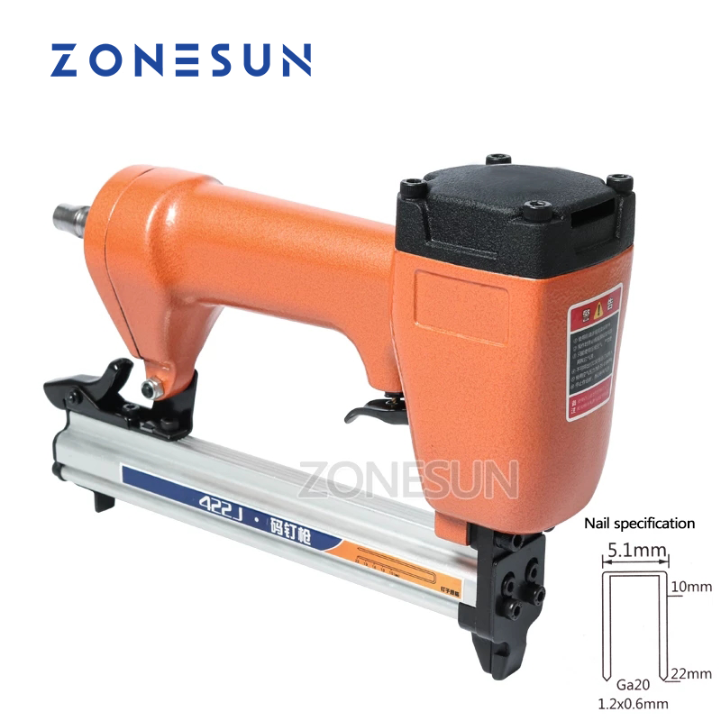 Woodworking Nails - ZONESUN 422J Ga20 Pistolet à clous