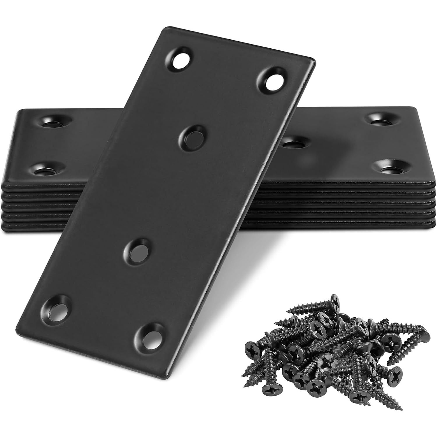 Woodworking X Brace - Plaque de fixation plate noire en