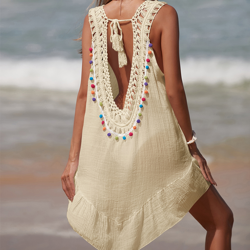 Robe courte ajourée pour femme - Woodworking Women avis et prix