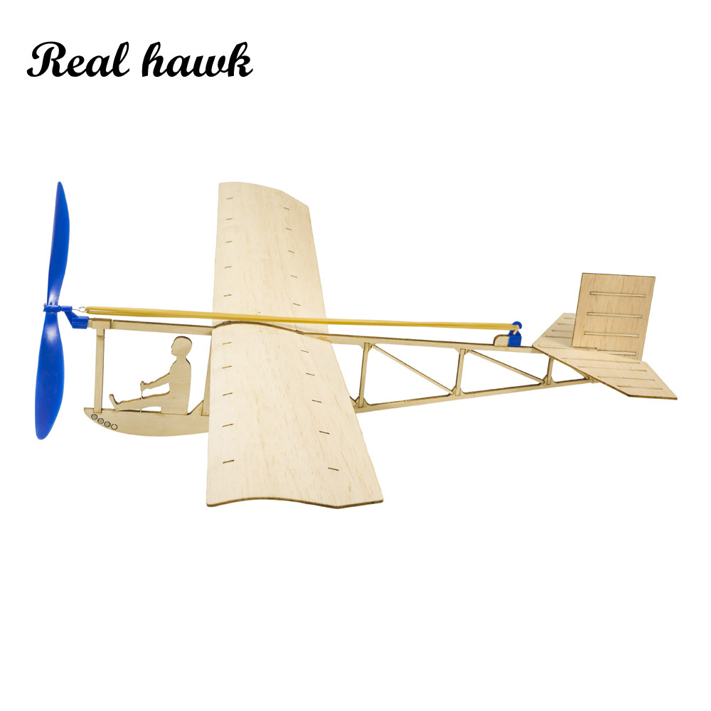 Kit d'avion alimenté par élast - Woodworking Kids Toys avis et prix