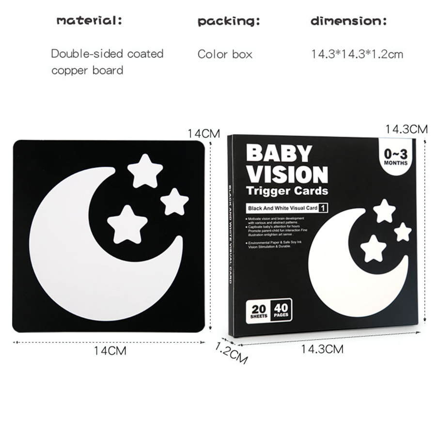 Cartes de Stimulation visuelle - Woodworking Kids Toys avis et prix