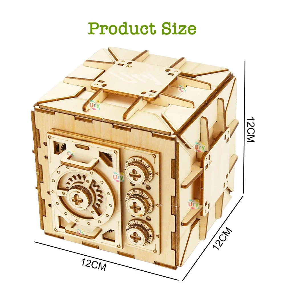 URY – Puzzle 3D en bois avec m - Woodworking Women avis et prix