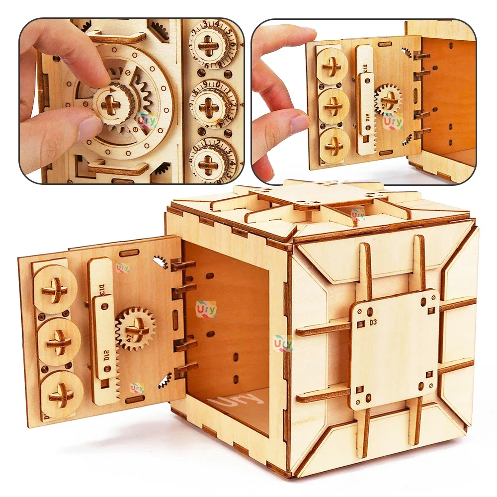 URY – Puzzle 3D en bois avec m - Woodworking Women avis et prix
