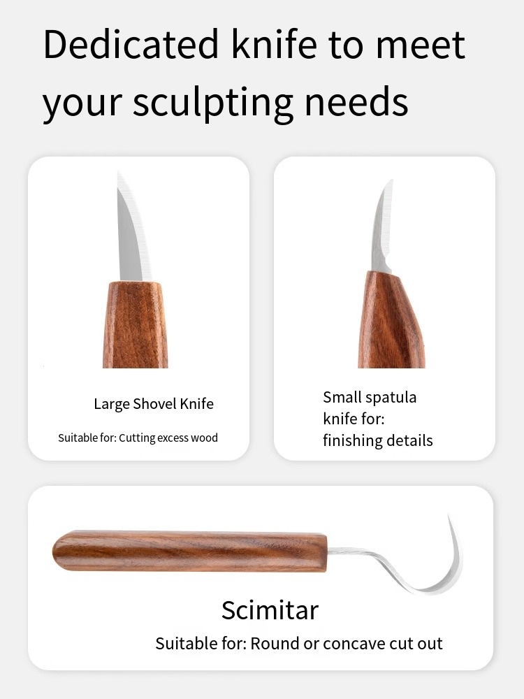 Kit d'outils de sculpture sur  - Woodworking Kits For Beginners avis et prix