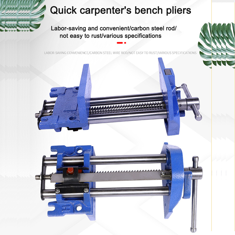 Étau d'établi en acier au carb - Woodworking Quick Release Vise avis et prix