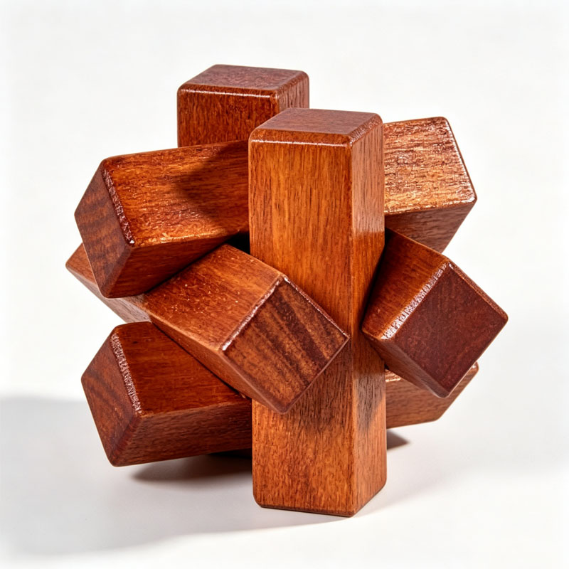 Casse-tête en bois : Défi logi - Woodworking Kids Toys avis et prix