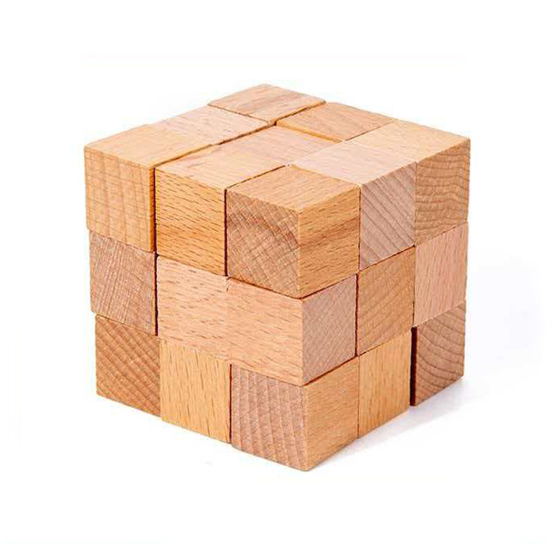 Casse-tête en bois Cube Serpen - Woodworking Kids Toys avis et prix