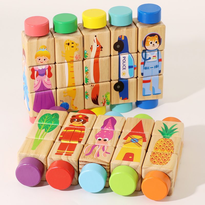 Puzzle rotatif en bois pour bé - Woodworking Kids Toys avis et prix