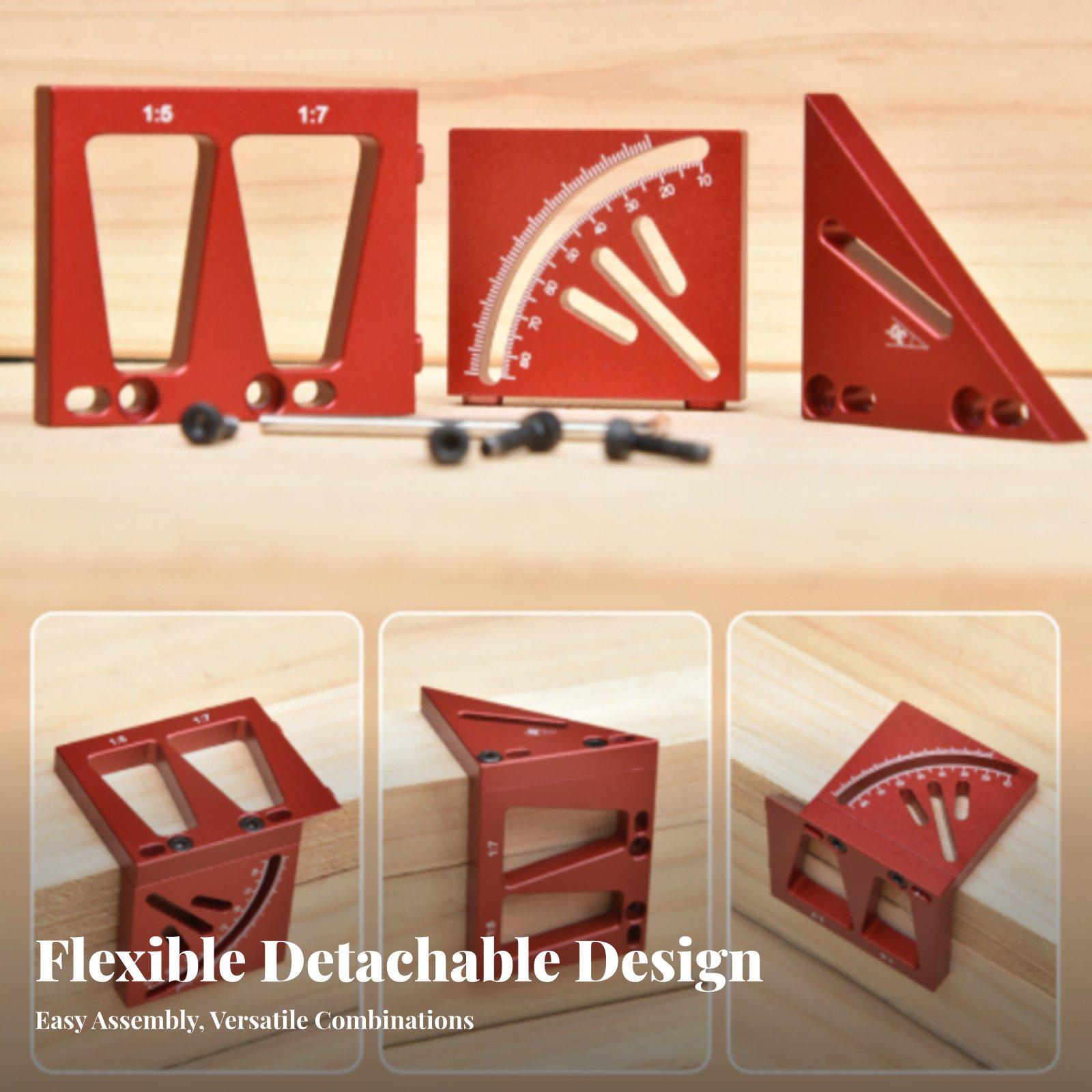 Jauge d'angle de précision en  - Woodworking Workshop Layout avis et prix