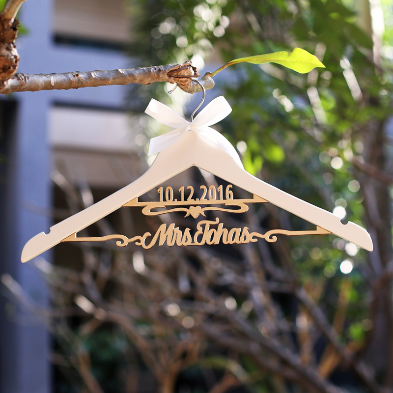 Cintres de mariage personnalis - Woodworking Women avis et prix