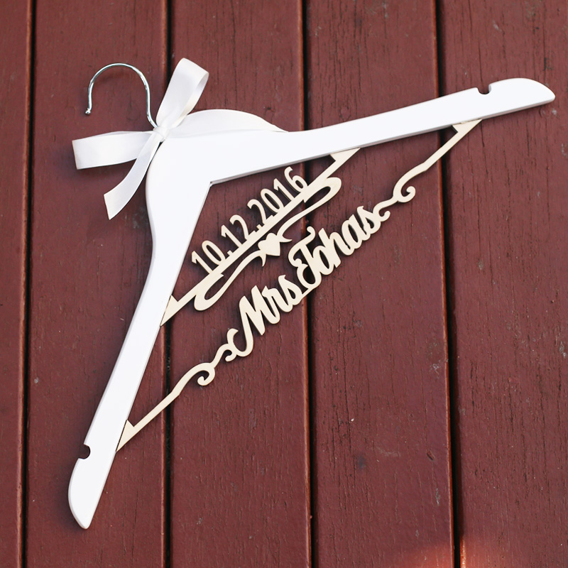 Cintres de mariage personnalis - Woodworking Women avis et prix