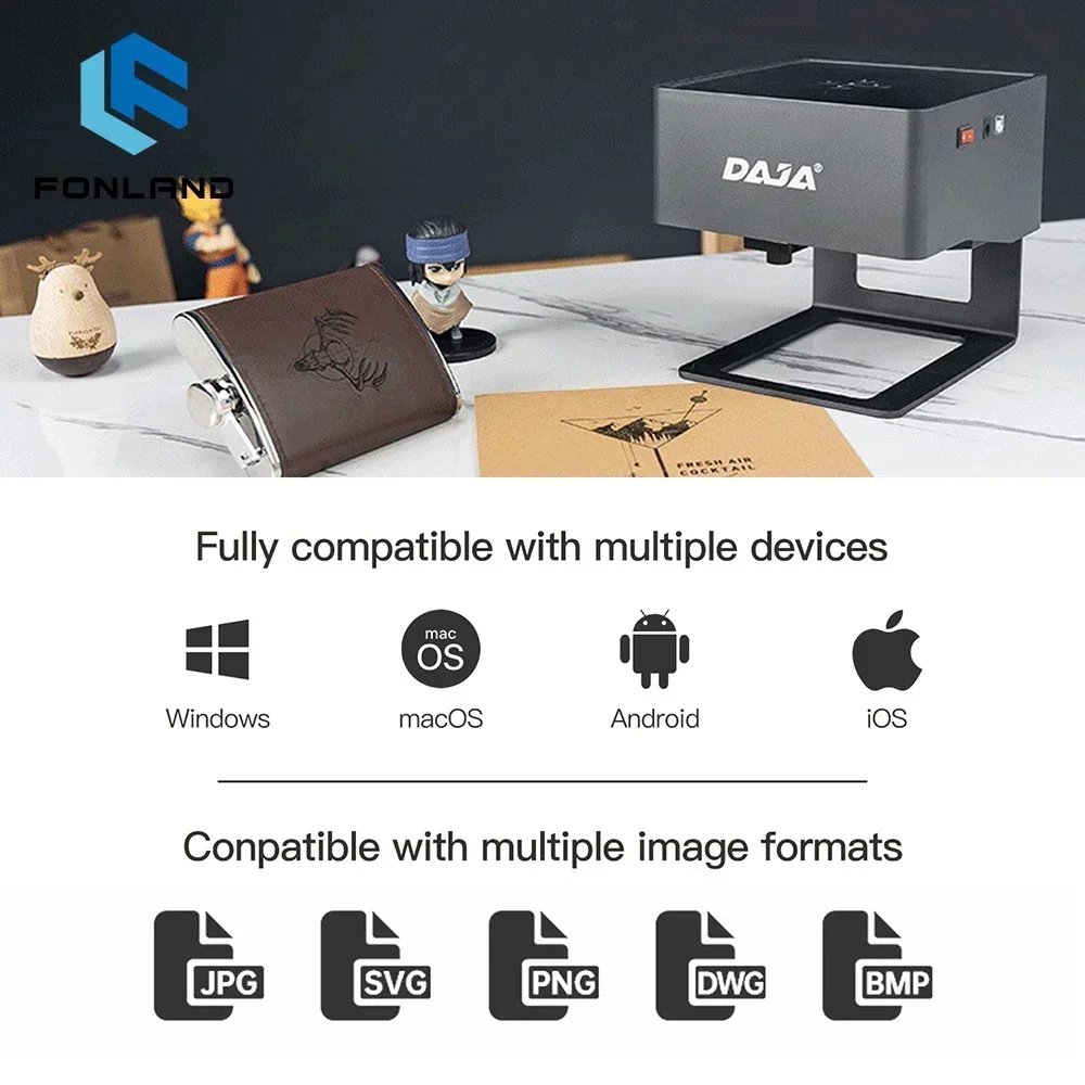 FONLAND DJ6 graveur Laser CNC  - Woodworking Logo avis et prix
