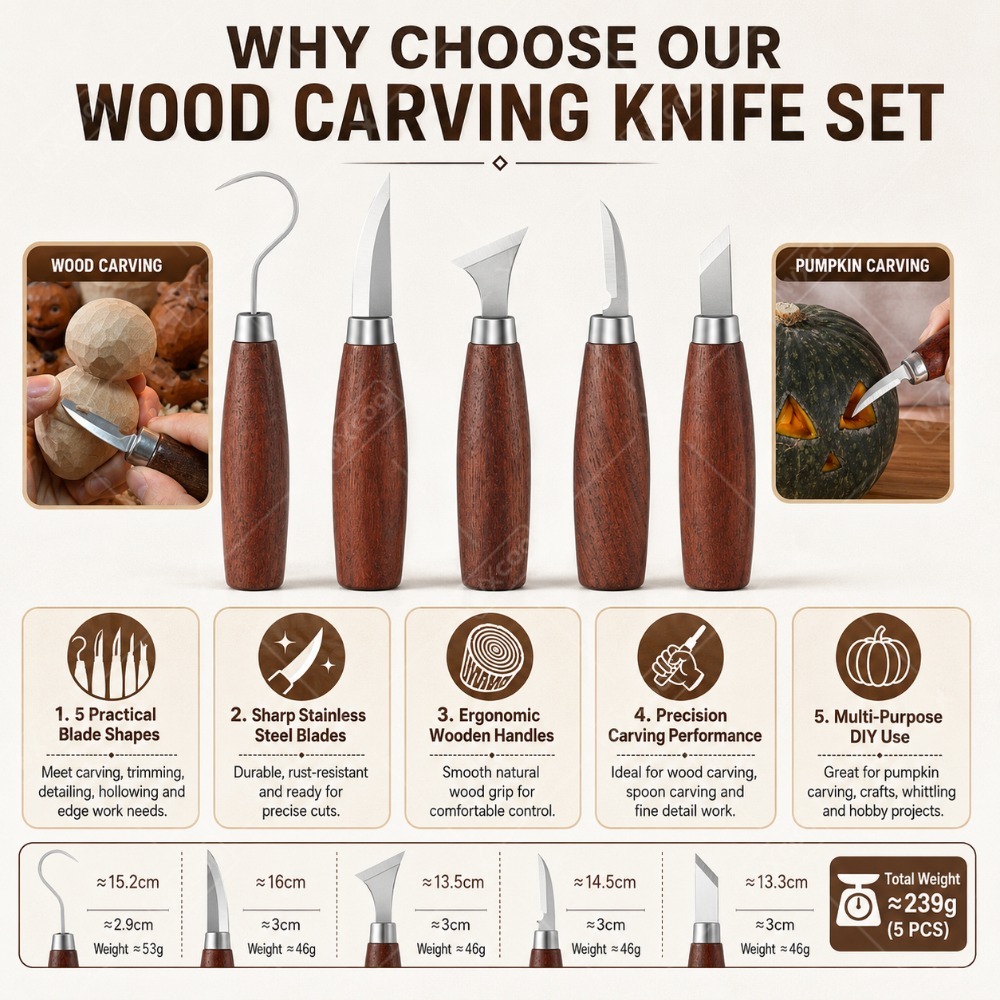 Ensemble de ciseaux à bois WXC - Woodworking Kits For Beginners avis et prix