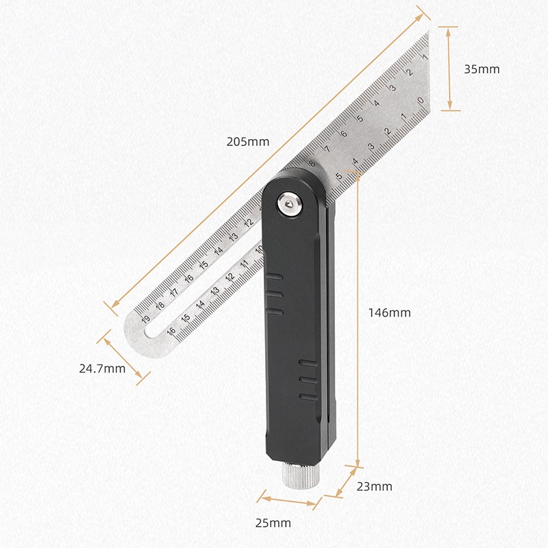 Règle d'angle réglable pour le - Woodworking Workshop Layout avis et prix