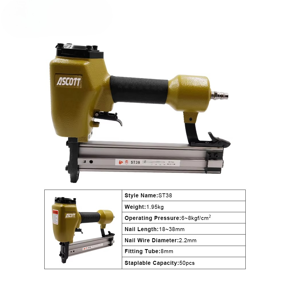 Cloueur pneumatique lourd ST38 - Woodworking Nails avis et prix