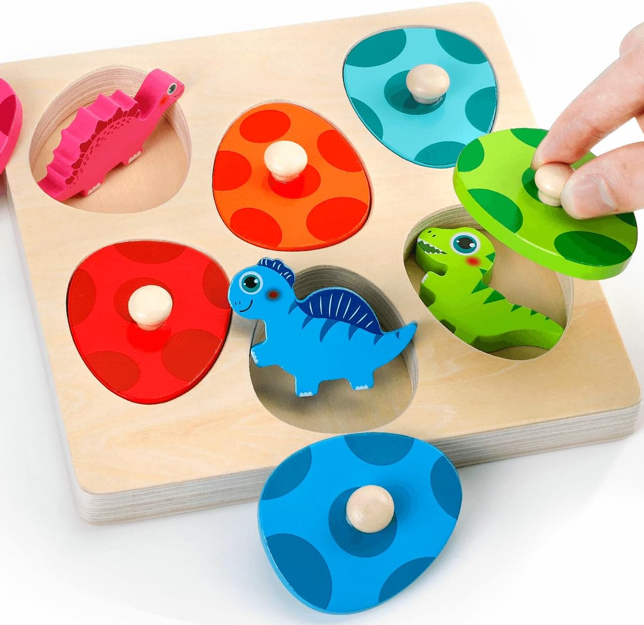 Puzzle dinosaure en bois, joue - Woodworking Kids Toys avis et prix